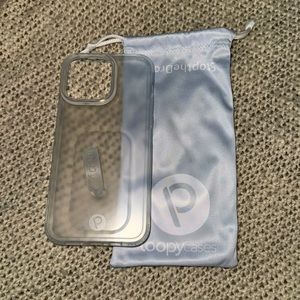 Loopy iPhone 15 Pro Max Case - Matte clear ✨